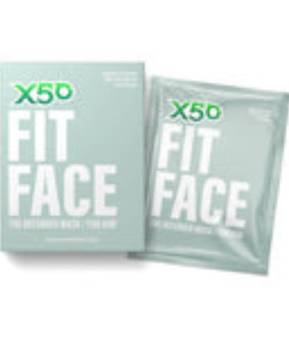 X50 FIT FACE THE DEFENDER SHEET MASK