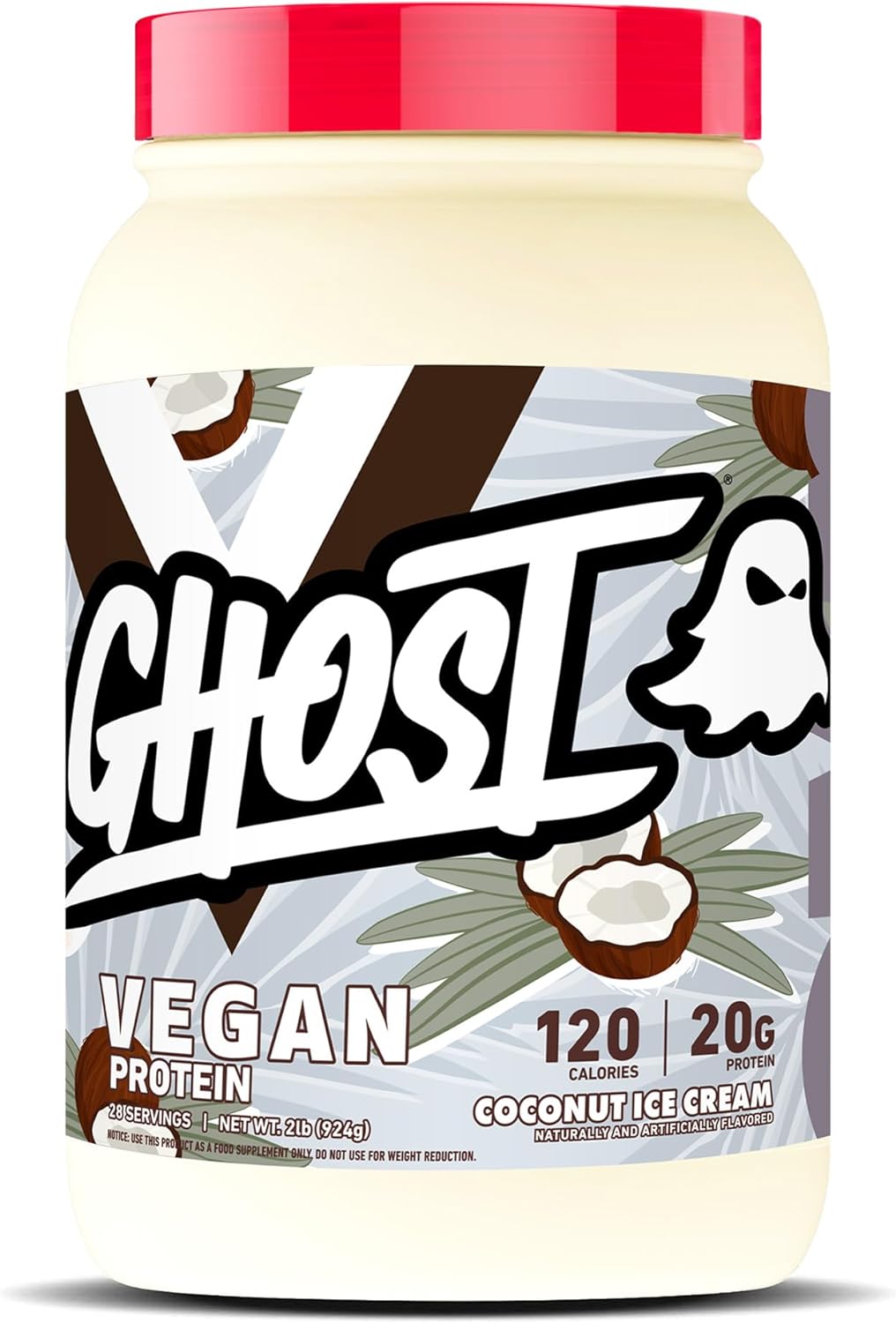GHOST® VEGAN Protein Powder Flavored Post Workout Shakes - Soy & Gluten Free
