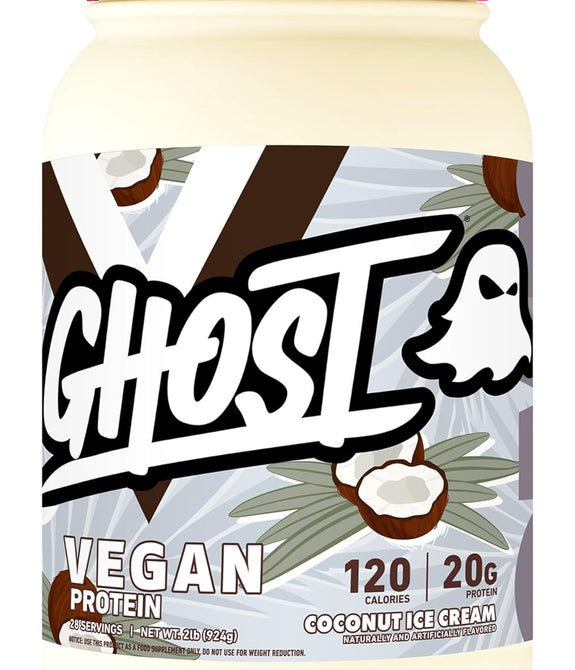 GHOST® VEGAN Protein Powder Flavored Post Workout Shakes - Soy & Gluten Free