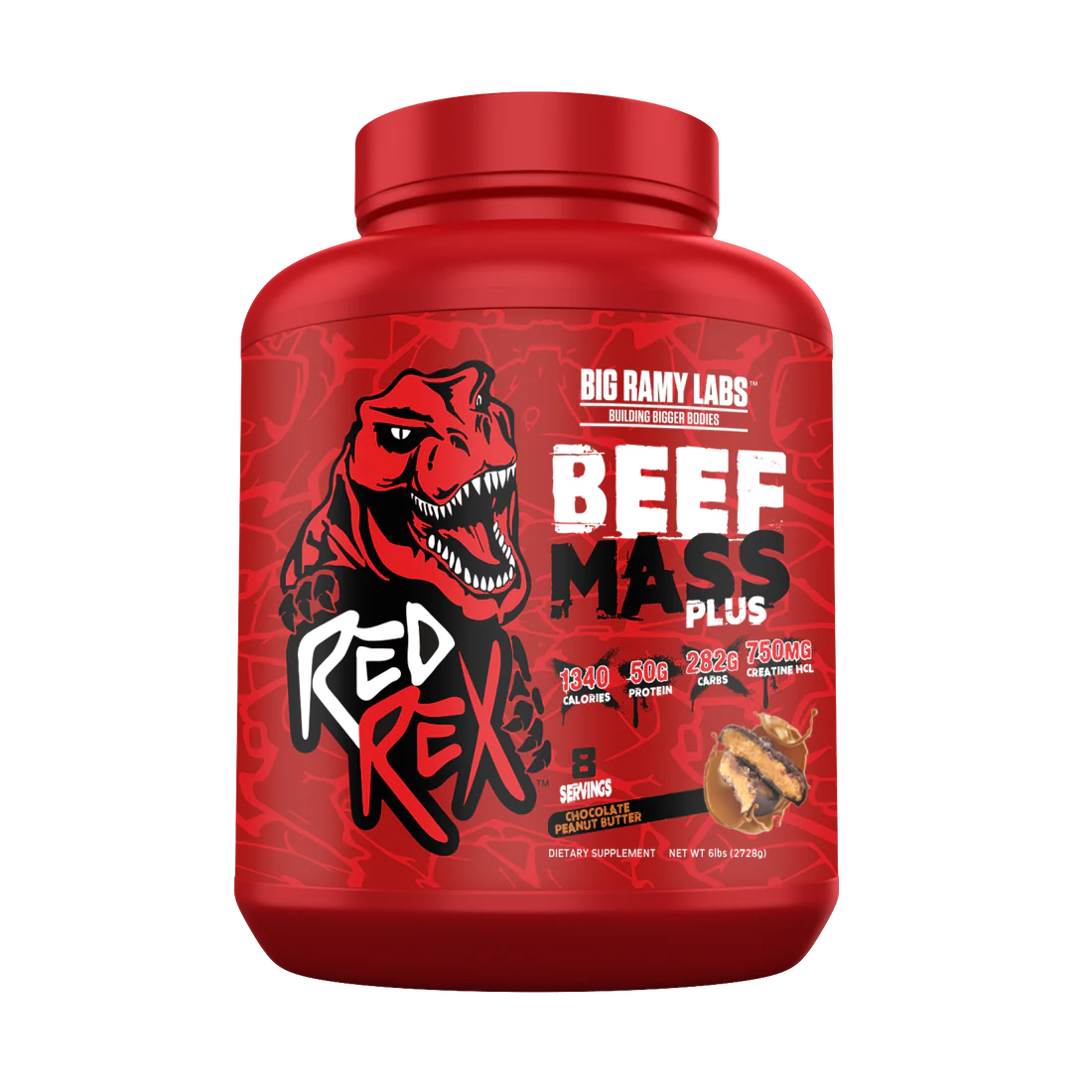 RED REX BEEF MASS PLUS (8 serving)