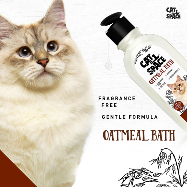 Cat Space Oatmeal Bath Cat Shampoo 300ml