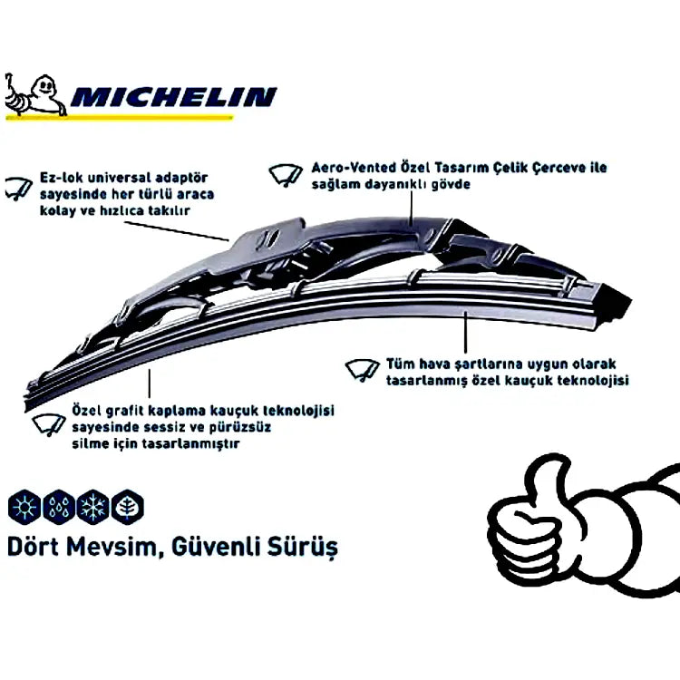 Michelin Wiper Blade 15 inch Rainforce
