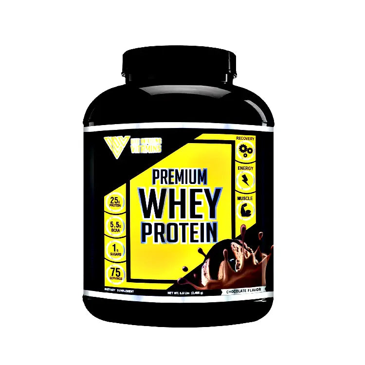 Premium Whey Protein (5.5Lbs) 100% Grass Fed Whey Protein Powder ISO 100, Non-GMO, Low Carb, Low Sugar, Keto Friendly, Paleo Friendly, Pure Protein Meal Replacement Protein Powder, Made in USA with American Ingredients