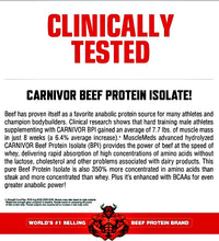 MuscleMeds Carnivor Ready to Drink Protein, Lactose Free, Sugar Free, 40g Isolate Protein, Muscle Building, Recovery, RTD,