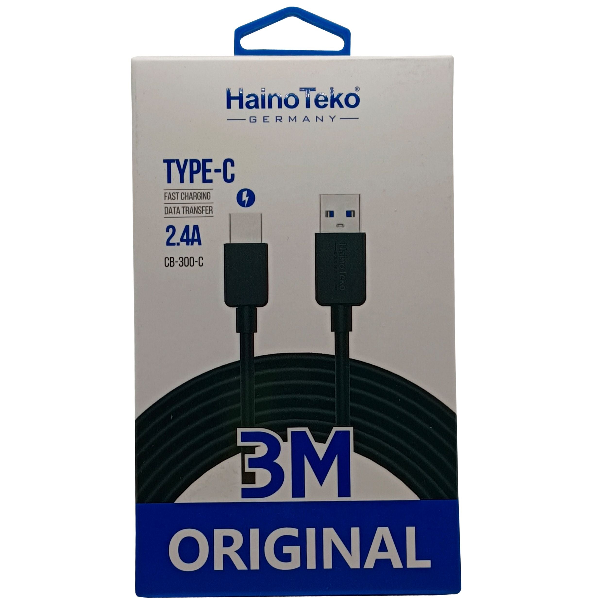 HainoTeko Type C Fast Charging Data Cable