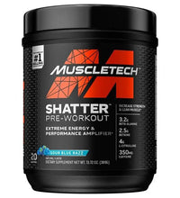 Pre Workout Powder MuscleTech Shatter Pre-Workout PreWorkout Powder for Men & Women PreWorkout Energy Powder Drink Mix Sports Nutrition Pre-Workout Products Rainbow Fruit Candy (20 Servings)