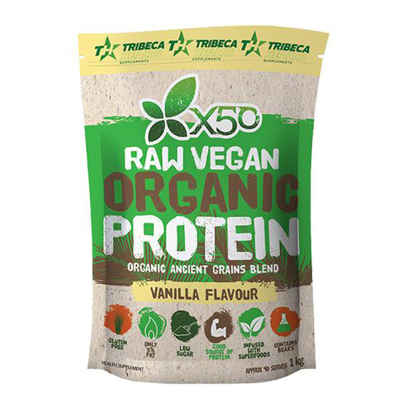 X50 Raw Vegan Protein Organic Chocolate