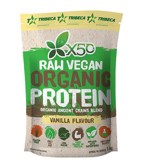 X50 Raw Vegan Protein Organic Chocolate