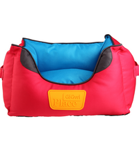 GiGwi  Place  Soft  Bed  Blue  &  Red  S
