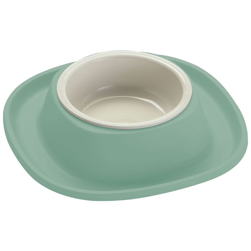 Georplast Soft Touch Plastic Single Bowl Large Green