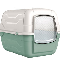Georplast Roto-Toilet Cat Litter Box Green