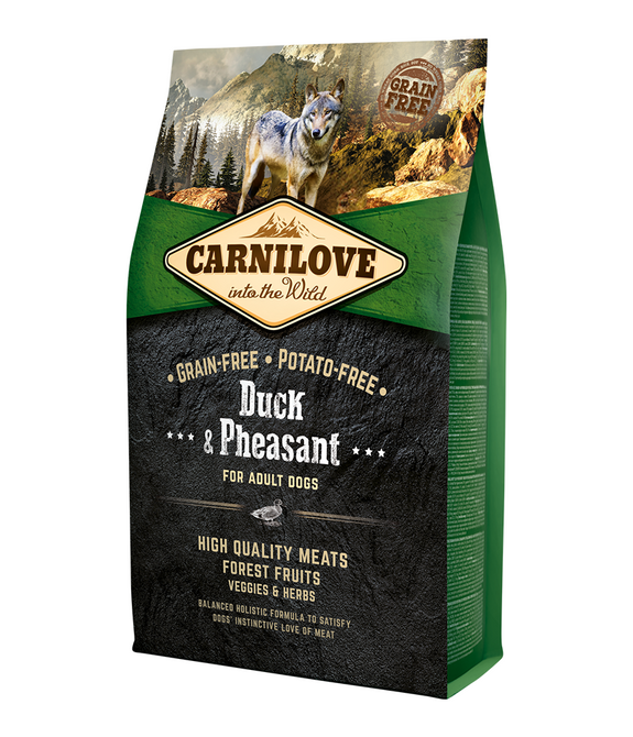 Carnilove Duck & Pheasant for Adult Dogs 4kg