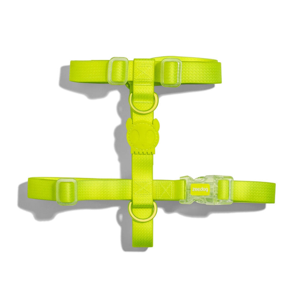 Zee.Dog Neopro Lime H-Harness Extra Small