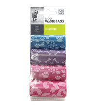 M-PETS Dog Waste Bags Mixed Colors 80 bags (4x20)