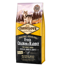 Carnilove Fresh Chicken & Rabbit for Adult Dogs 12kg