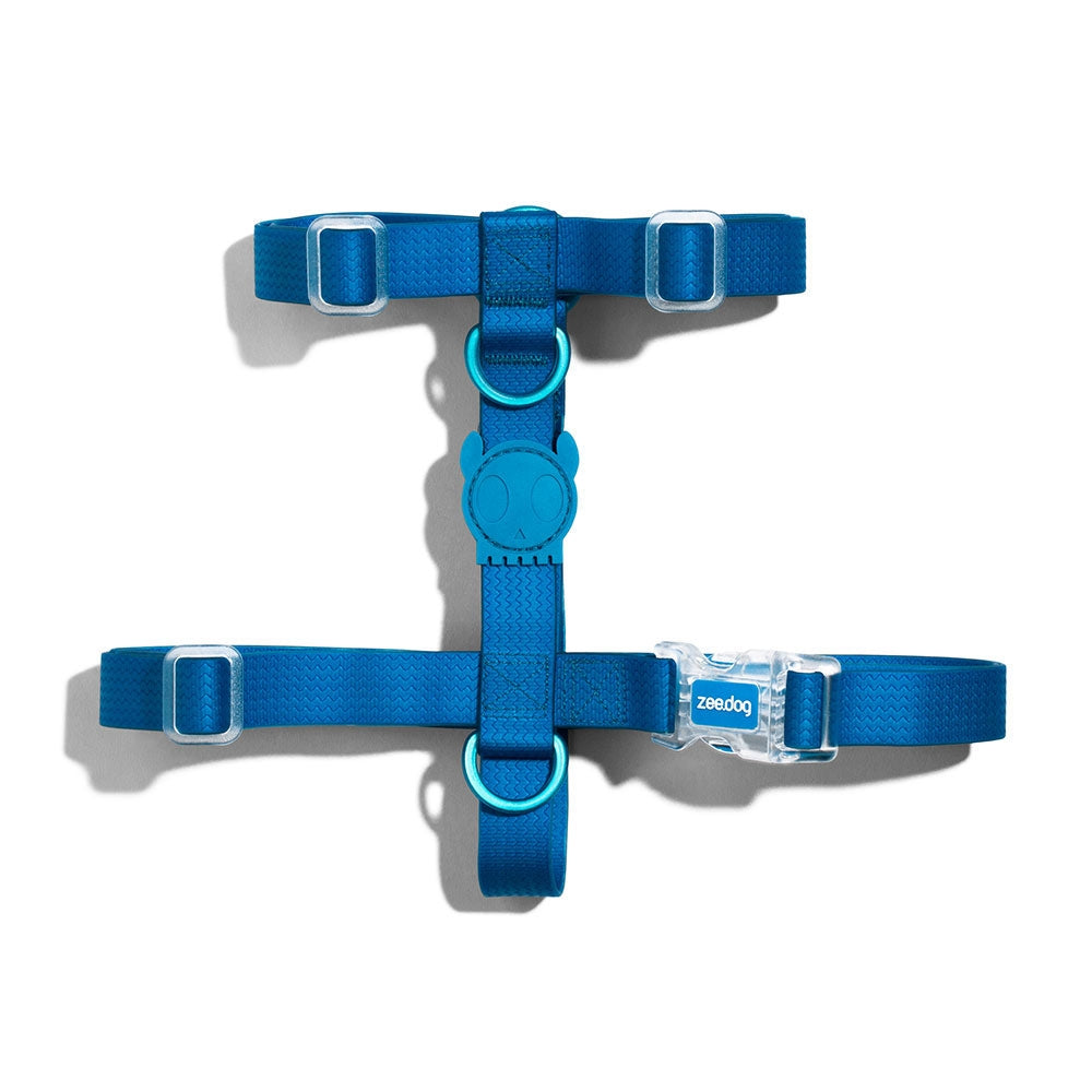 Zee.Dog Neopro Blue H-Harness Extra Small