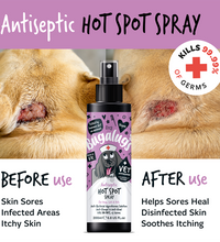 Bugalugs Antiseptic Hot Spot Spray 200ml (6.8 Fl Oz)