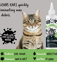 Bugalugs Cat Ear Cleaner 200ml (6.8 Fl Oz)