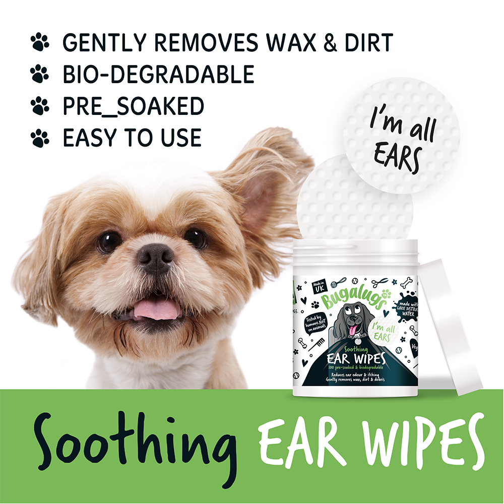 Bugalugs Soothing Ear Wipes 100pcs