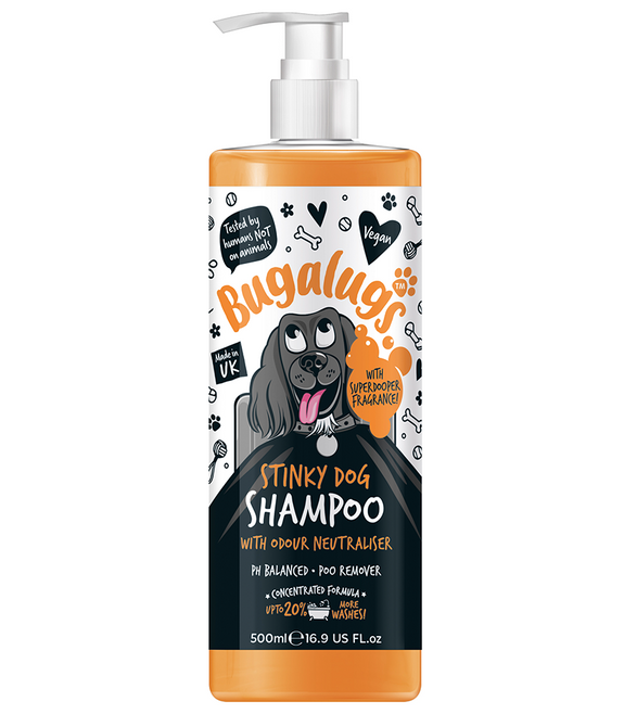 Bugalugs Stinky Dog Shampoo 500ml (16.9 Fl Oz)