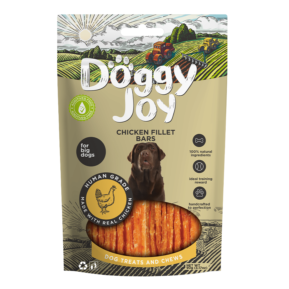 Doggy Joy Duck Fillet on Chewy Stick Dog Treats 90g