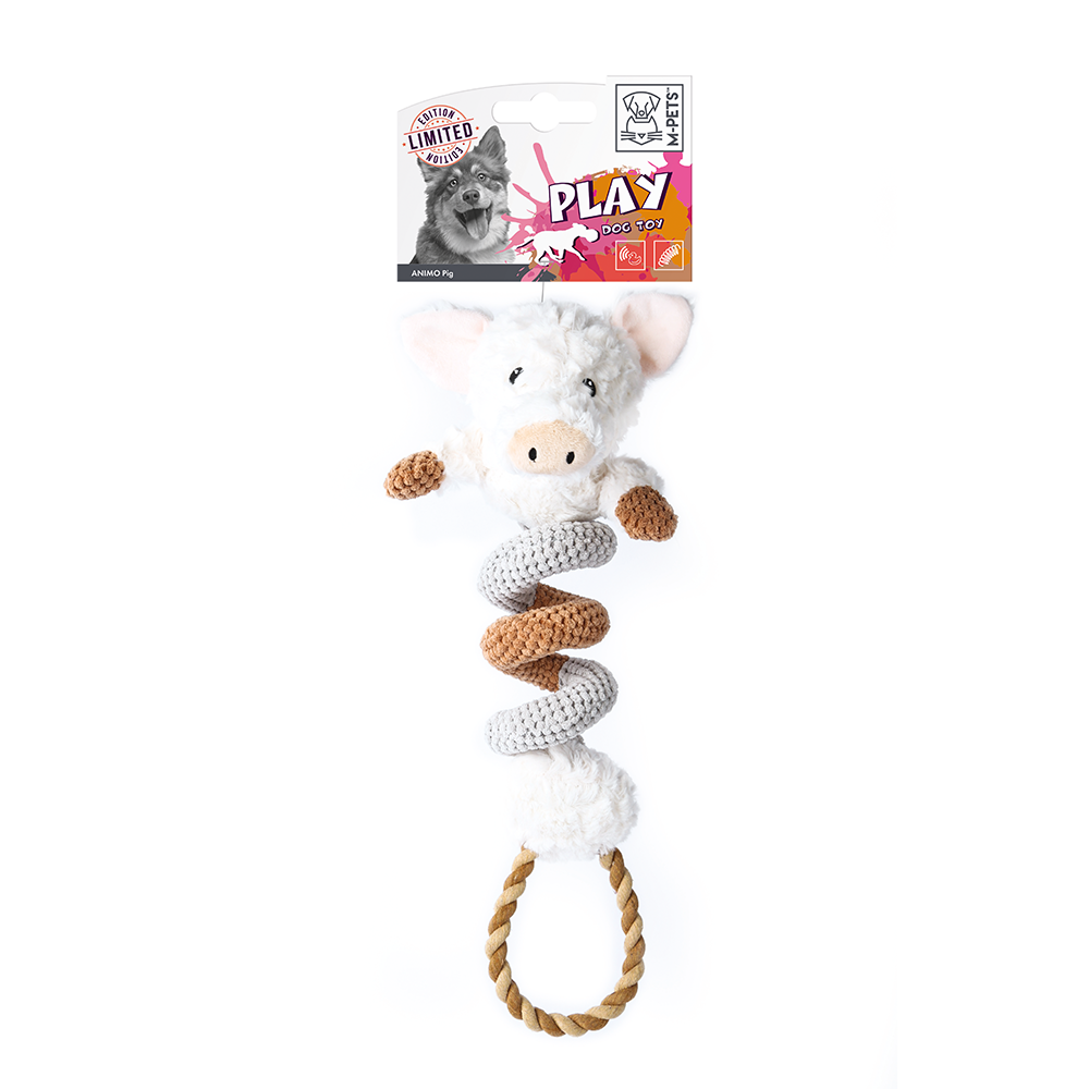 M-PETS Limited Edition Animo Pig Dog Toy