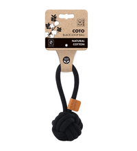 M-PETS Coto Black Loop Ball S Eco Friendly Dog Toy