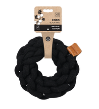 M-PETS Coto Black Ring S Eco Friendly Dog Toy