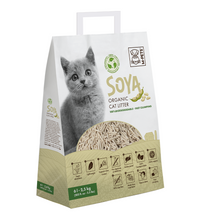 M-PETS Soya Organic Cat Litter Non Scented 6 L - 100% Biodegradable