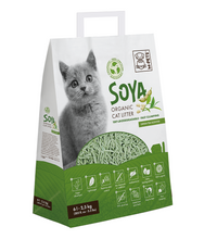 M-PETS Soya Organic Cat Litter Green Tea Scented 6 L - 100% Biodegradable