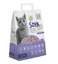 M-PETS Soya Organic Cat Litter Lavender Scented 6 L - 100% Biodegradable
