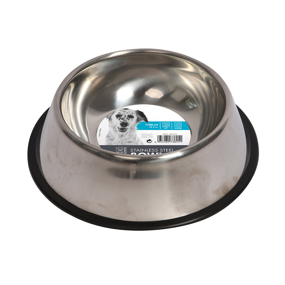 M-PETS Stainless Steel Bowl 1.1L