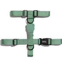 Zee.Dog Army Green H-Harness Large