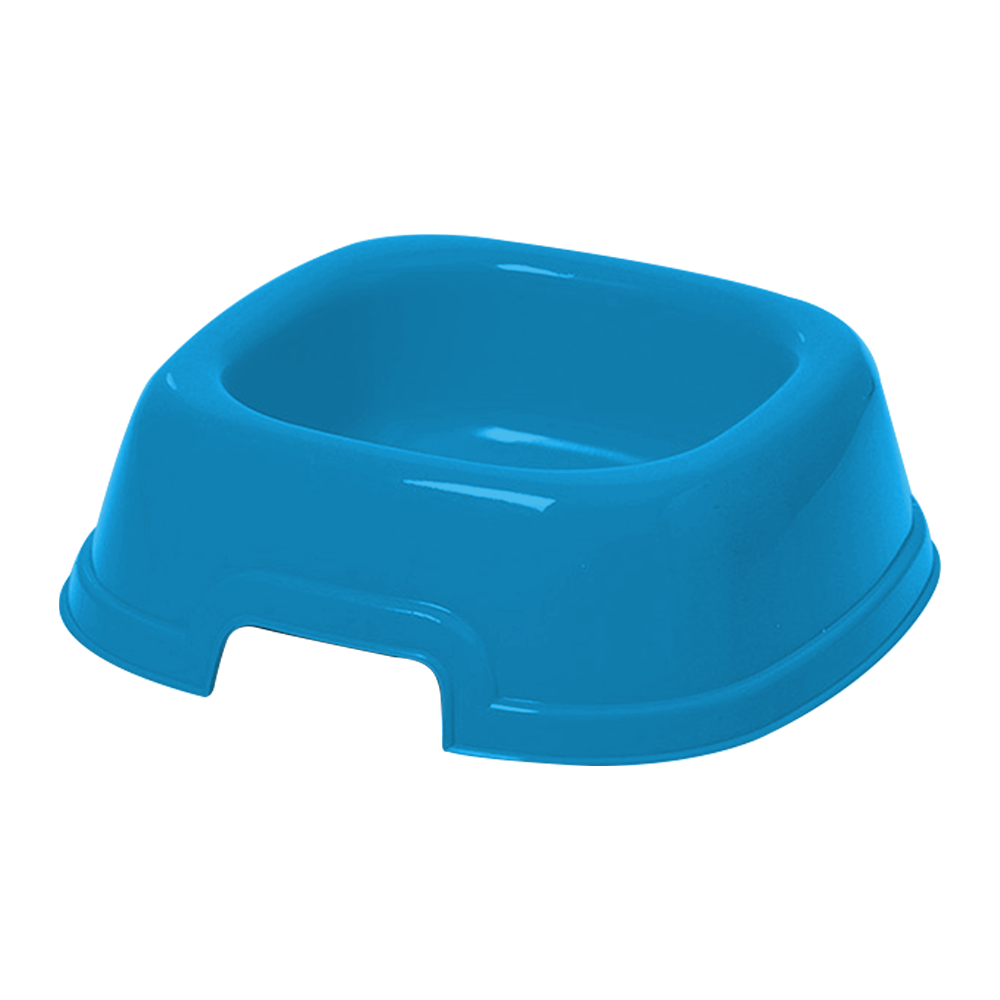 Georplast Mon Ami Plastic Pet Bowl L Blue