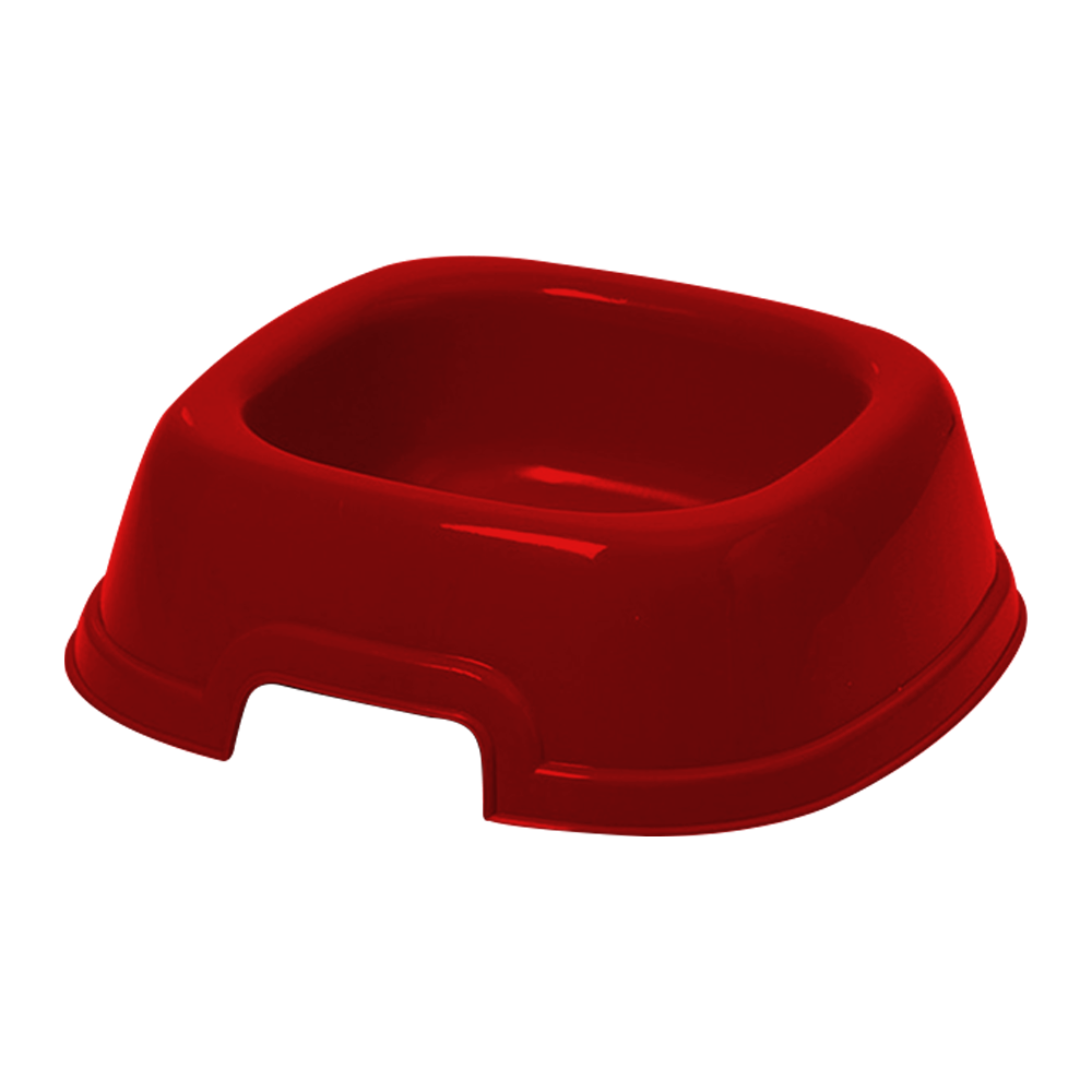 Georplast Mon Ami Plastic Pet Bowl XL Red