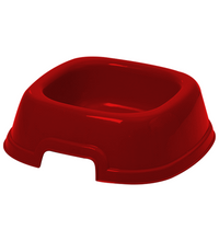 Georplast Mon Ami Plastic Pet Bowl XL Red