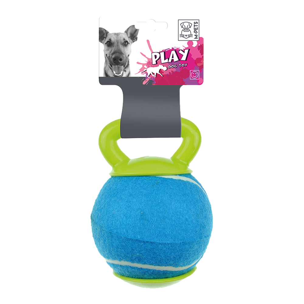 M-PETS Baggy Ball Blue & Green Dog Toy