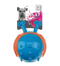 M-PETS Feelo Ball Blue & Orange Dog Toy